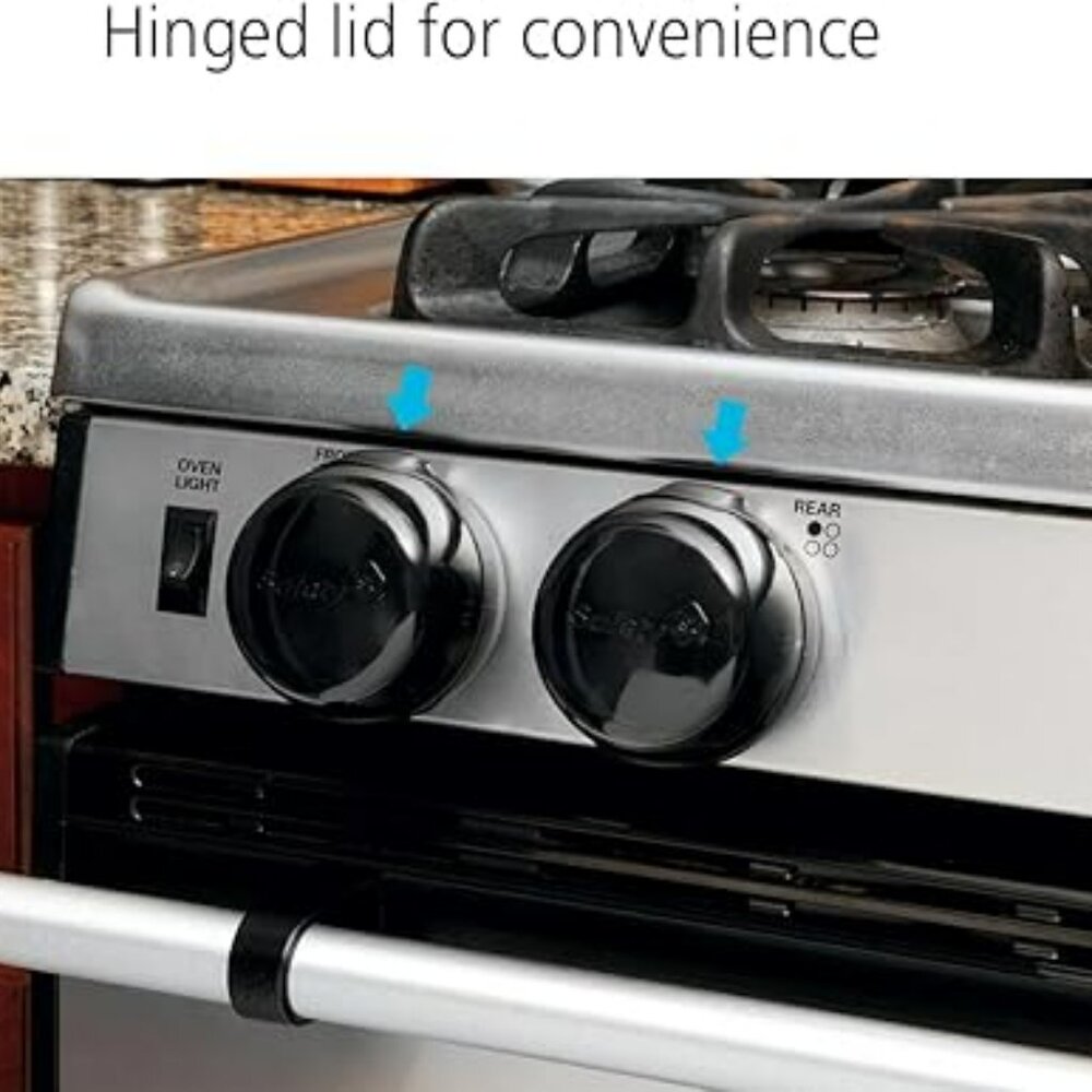 Child Proof Stove Knob Covers, Stove Knob Safety Covers (Set of 5)
